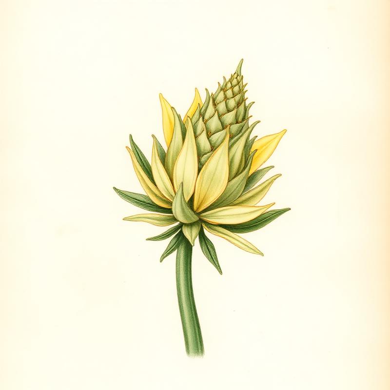 avaay 28/1 AHC — Amnesia Haze Cake botanische Cannabis-Illustration