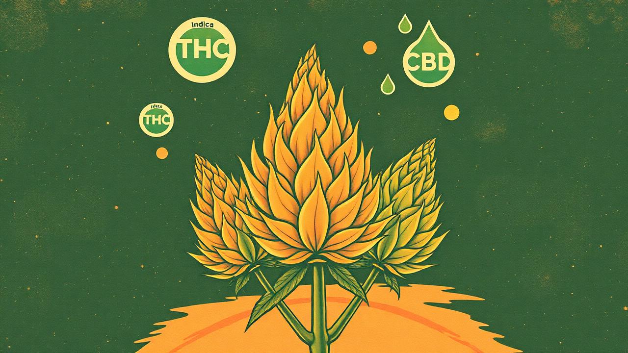 Cannabis-Sorten verstehen: Indica, Sativa, Hybrid + THC, CBD & Terpene erklärt