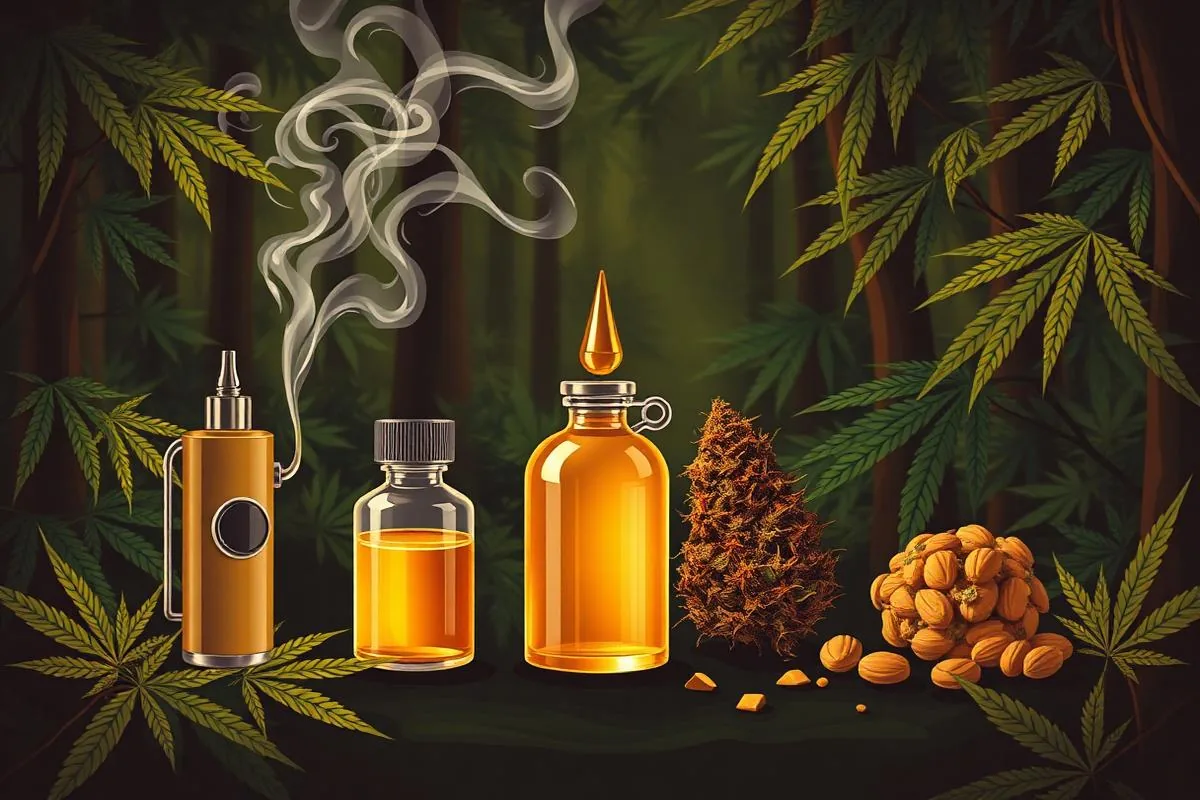 Cannabis-Dosierungsformen: Wirkung, Onset & Unterschiede